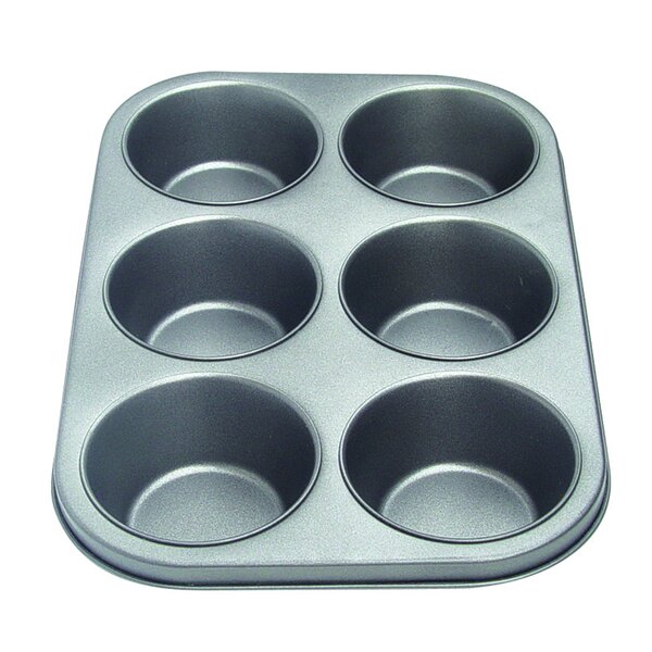 Muffin pan on sale 6 cup